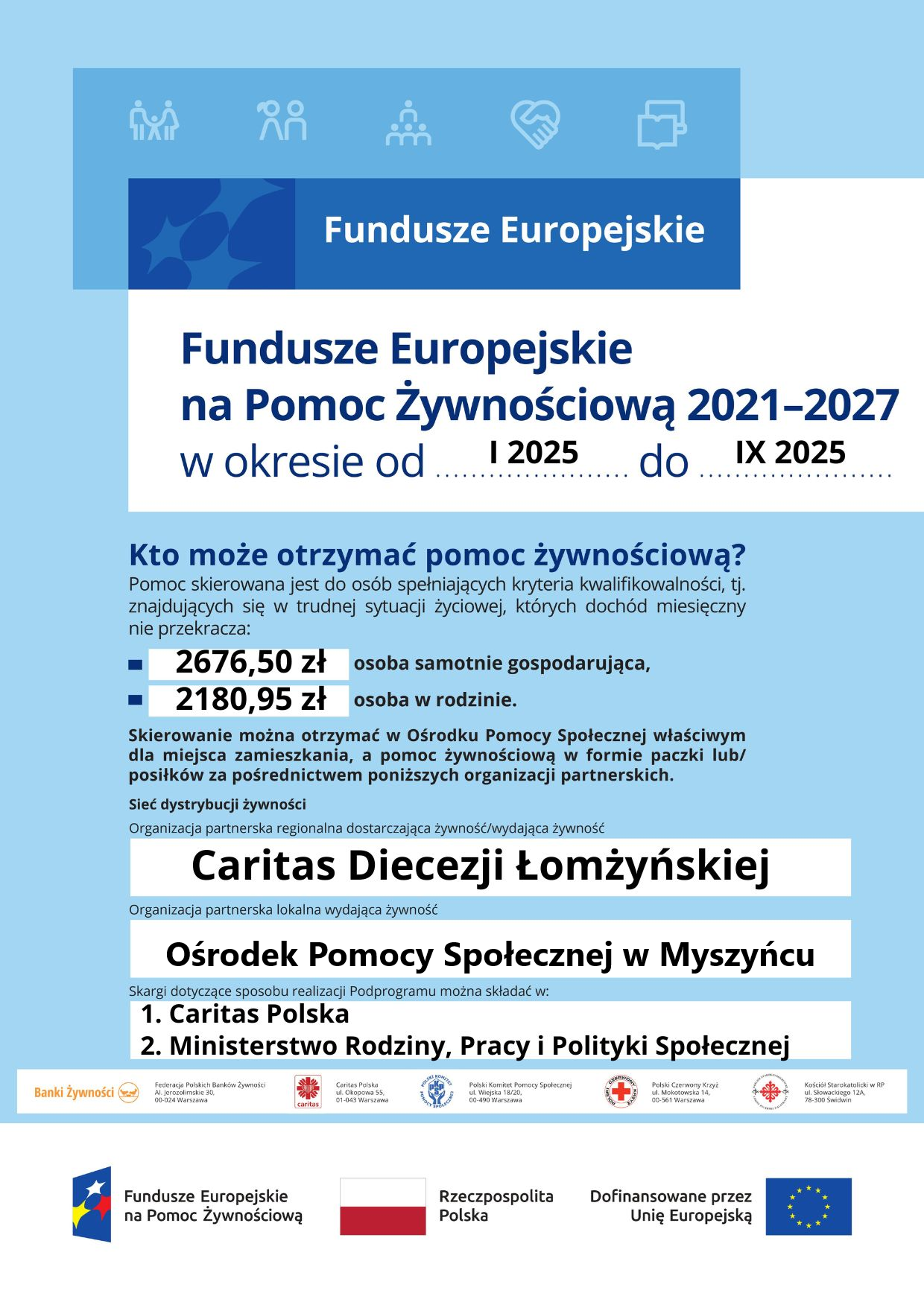 Plakat pomocy