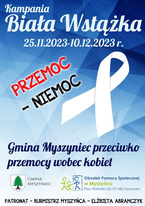 Plakat Biała Wstążka