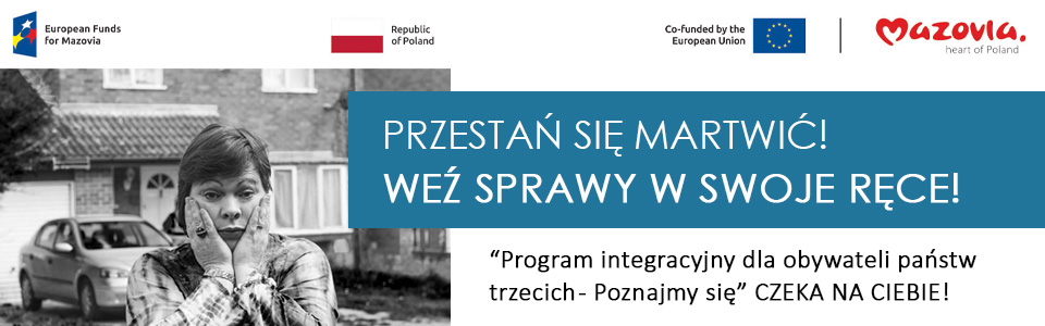 Palkat: Poznajmy się - program integracyjny dla obywateli państw trzecich Plakat: Poznajmy się - program integracyjny dla obywateli państw trzecich