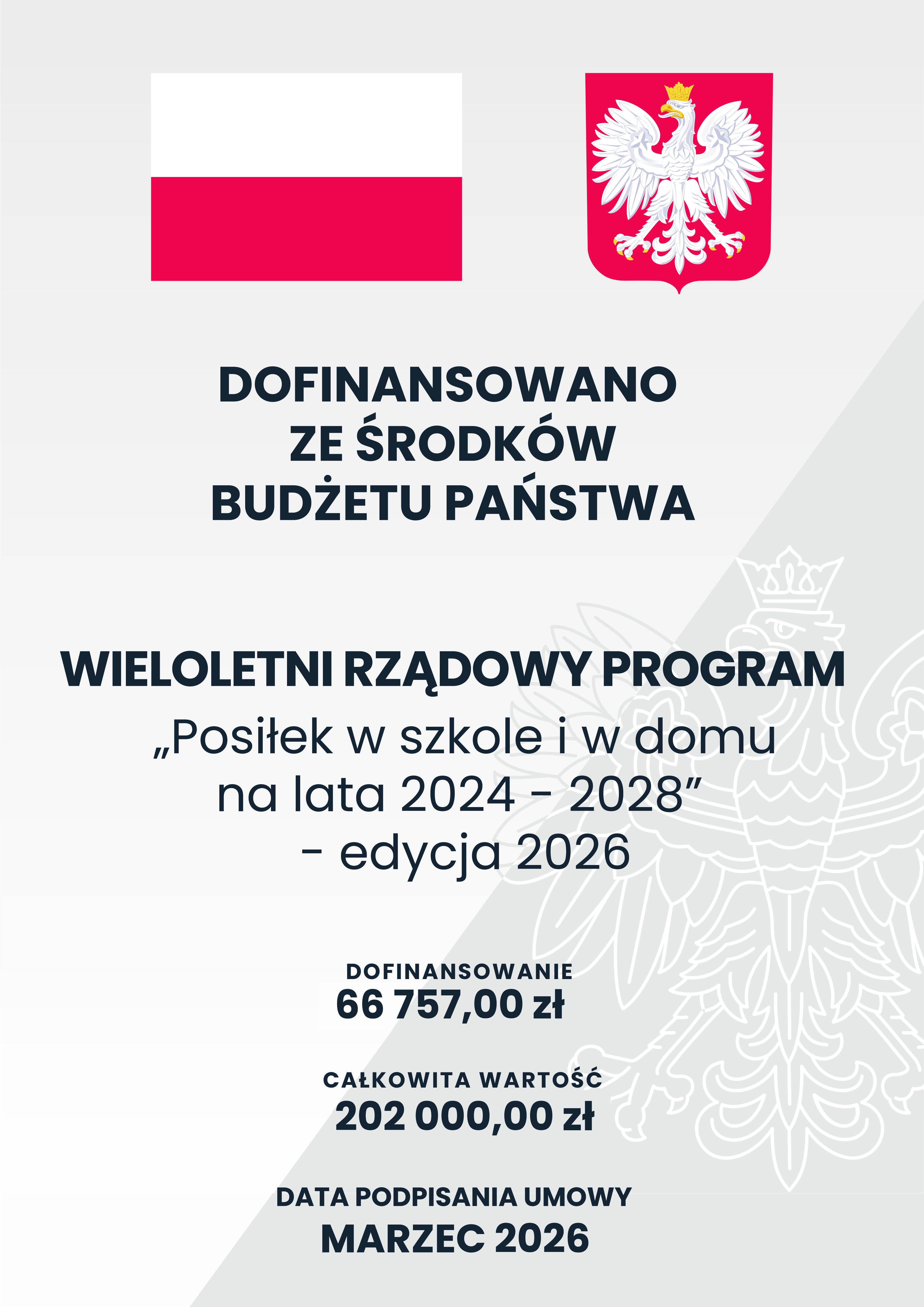 Plakat informacyjny