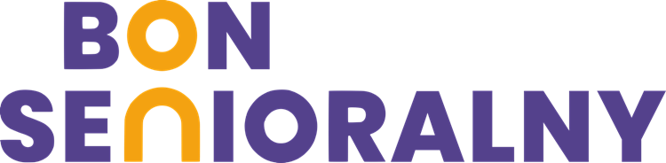 logotyp bon senioralny na jasne tło