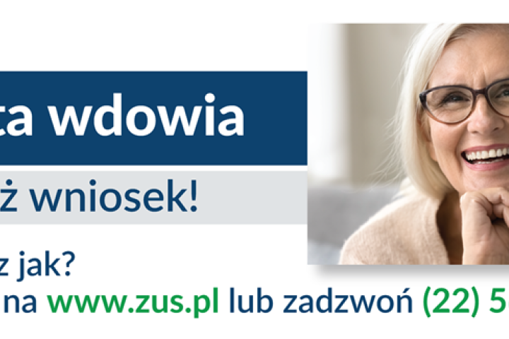 Renta wdowia - kampania informacyjna ZUS